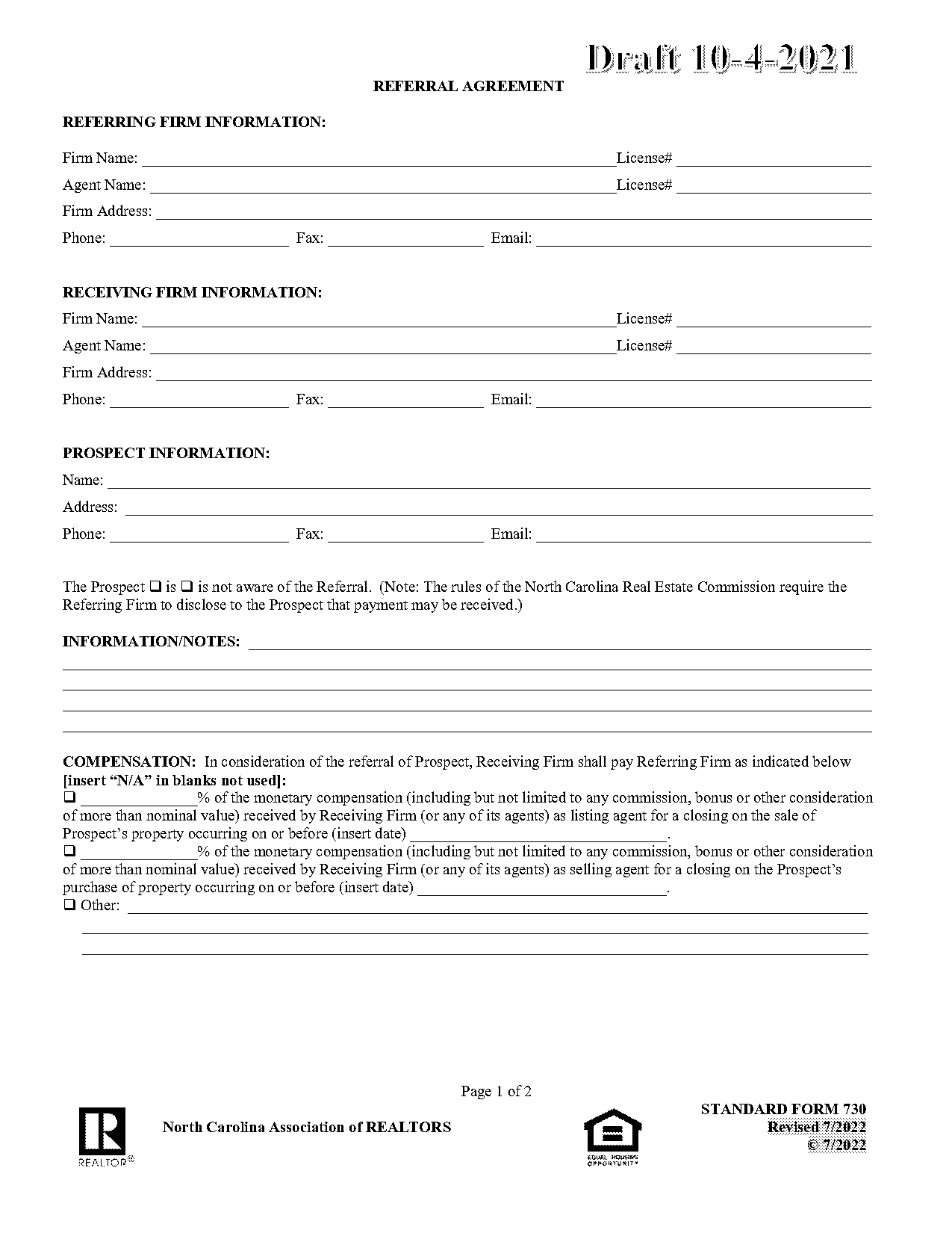 referral agent agreement sample