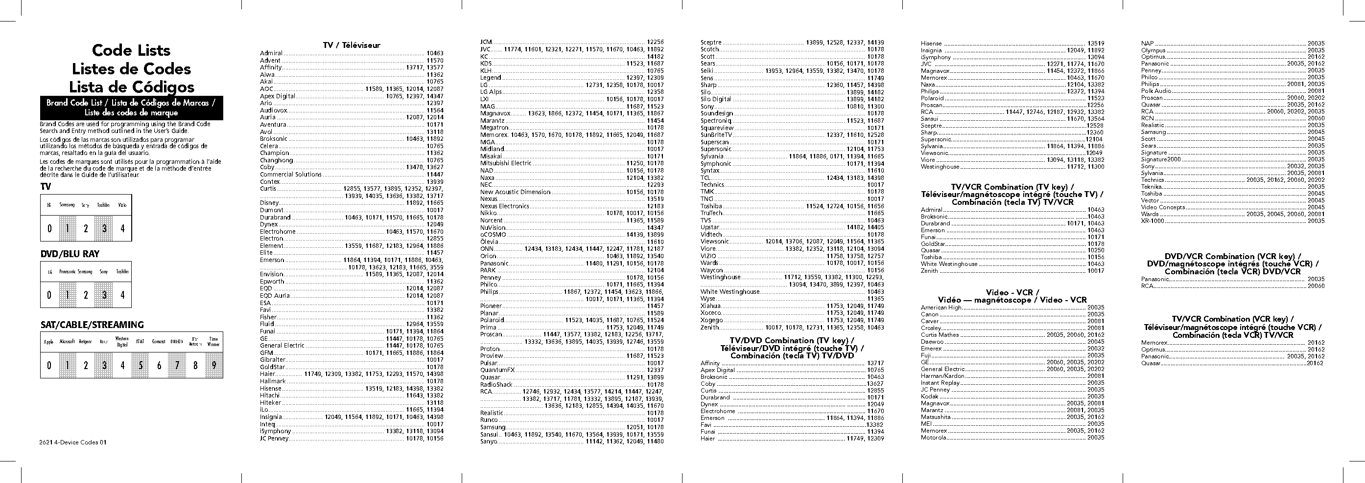 direct tv codes for sanyo tv